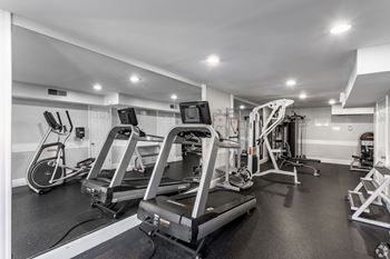 Cardio Machines In Gym at The Fields of Bethesda, Chevy Chase, MD, 20815